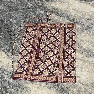 Vera Bradley draw string bag